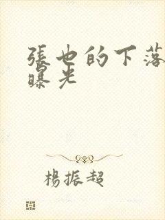 张也的下落终于曝光