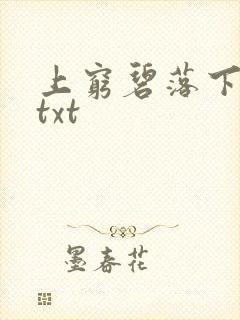 上穷碧落下黄泉txt