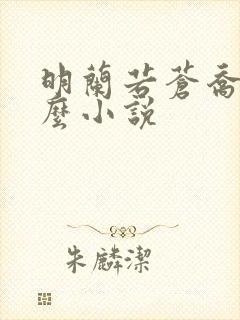 明兰若苍乔是什么小说