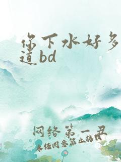 你下水好多下水道bd