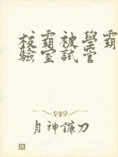 校霸被学霸压实验室试管