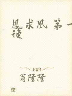 凤求凰 第一皇后