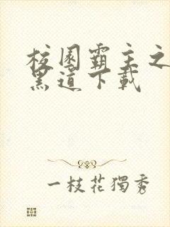 校园霸主之一统黑道下载