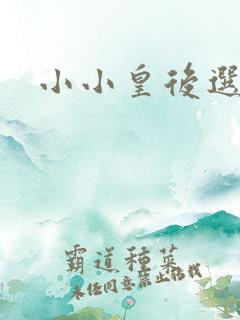 小小皇后选奶爸
