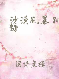 沙漠风暴 跳跳糖