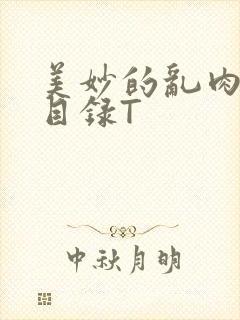 美妙的乱肉沉沦目录T