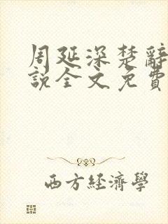 周延深楚辞的小说全文免费阅读