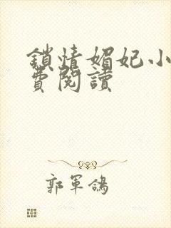 锁情媚妃小说免费阅读