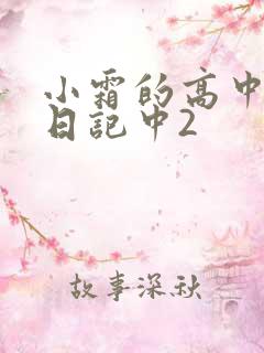 小霜的高中成长日记中2