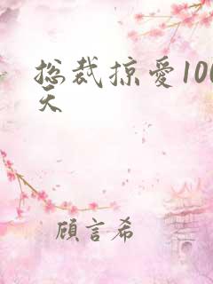总裁掠爱100天