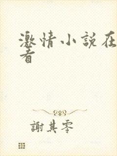 激情小说在线观看