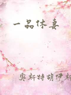 一品休妻