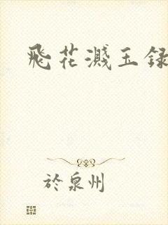 飞花溅玉录