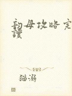 韵母攻略完整阅读