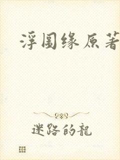 浮图缘原著小说