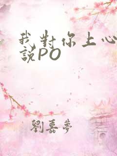 我对你上心了小说PO