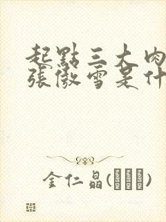 起点三大肉x器张傲雪是什么