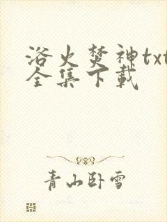 浴火焚神txt全集下载