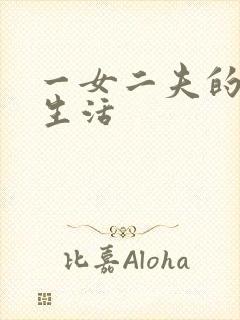 一女二夫的激情生活