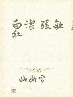 白洁 张敏 美红