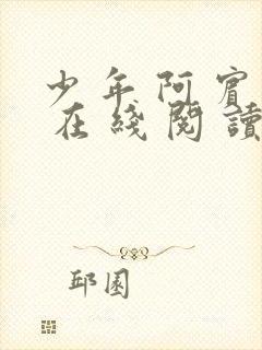 少 年 阿 宾 在 线 阅 读
