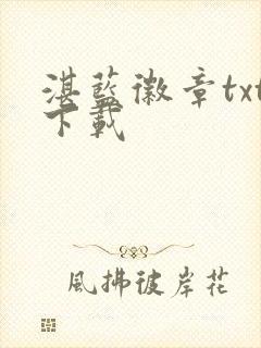 湛蓝徽章txt下载