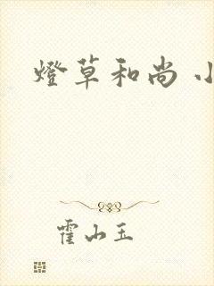 灯草和尚 小说