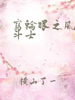 写轮眼之风流圣斗士