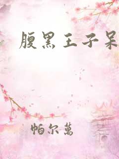 腹黑王子呆呆女