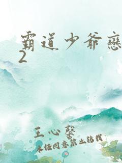 霸道少爷恋上我2