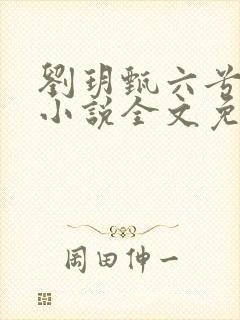 刘玥甄六兮寅肃小说全文免费阅读