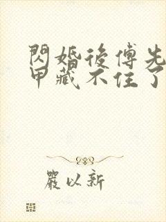 闪婚后傅先生马甲藏不住了免费阅读