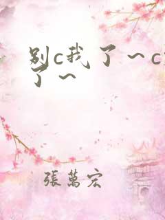 别c我了～c烂了～