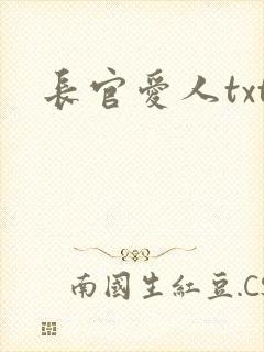 长官爱人txt