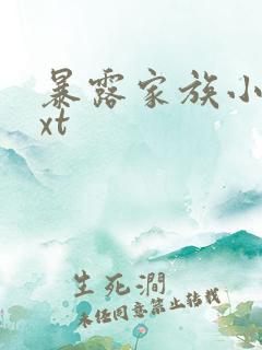 暴露家族小说txt