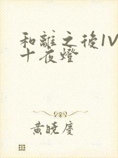 和离之后1V1十夜灯