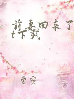 前妻回来了txt下载