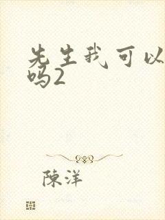 先生我可以上你吗2