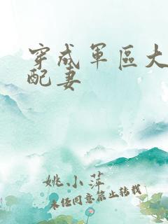 穿成军区大佬女配妻