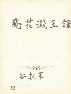 飞花溅玉录