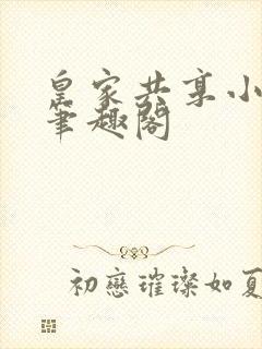 皇家共享小公主笔趣阁