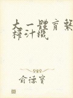 大一体育系精牛榨汁机