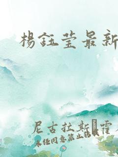 杨钰莹最新小说