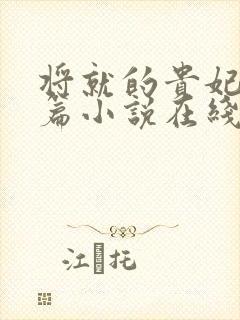 将就的贵妃重生篇小说在线阅读