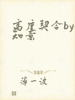 高度契合by洛知意