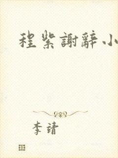 程紫谢辞小说