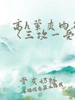 高h荤爽肉欲文〈三攻一受