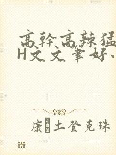 高干高辣猛高辣H文文笔好小说