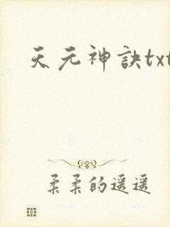 天元神诀txt