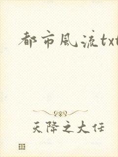 都市风流txt